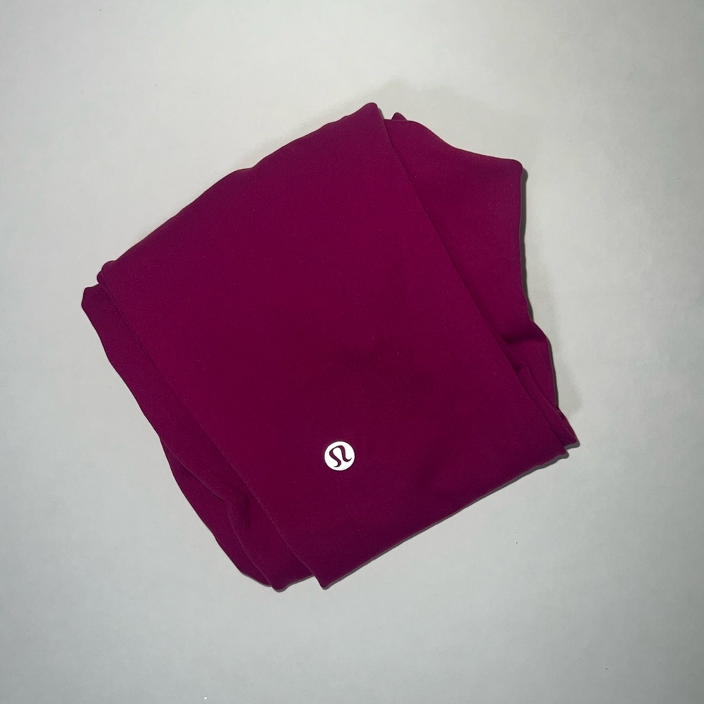 Lululemon, Size 2, Wunder Train High Rise, Purple/Pink